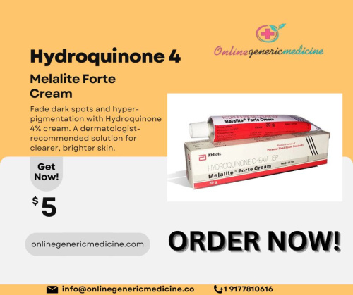 Buy Hydroquinone Cream Online | Hydroquinone Skin Lightening at OnlineGenericMedicine