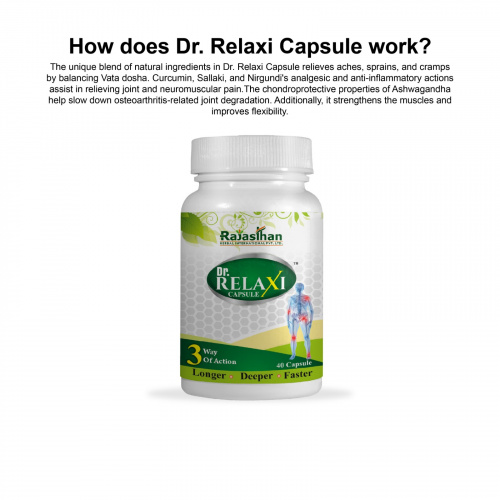 Rajasthan Herbal Dr Relaxi Capsule: Arthritis & Muscular Pain