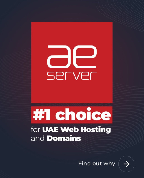 AEserver UAE - .ae Domains & Web Hosting Provider