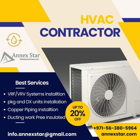 HVAC AND AC CONTRACTOR IN UAE