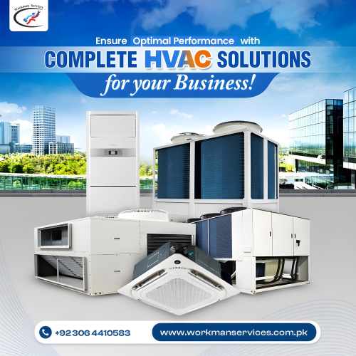 Carrier HVAC Systems and Humidity Control for Commercial Buildings in Pakistan