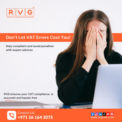 VAT Registration Services in Dubai | RVG Chartered Accountants