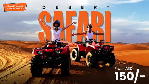 Best Desert Safari Dubai Package | Al Shamsi Travels 