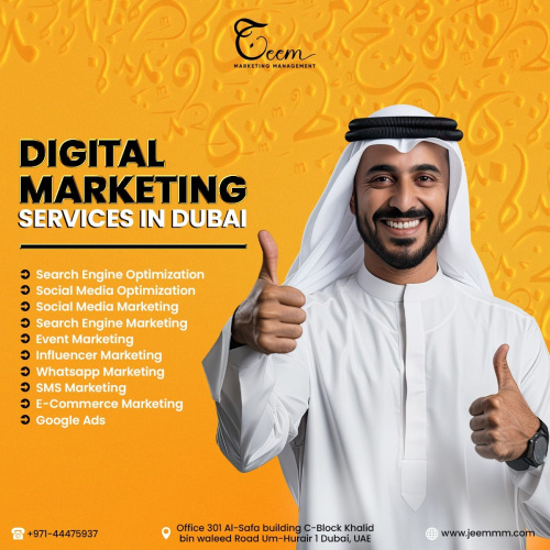 Jeem Marketing Management  is Leading Digital Marketing agency in Dubai