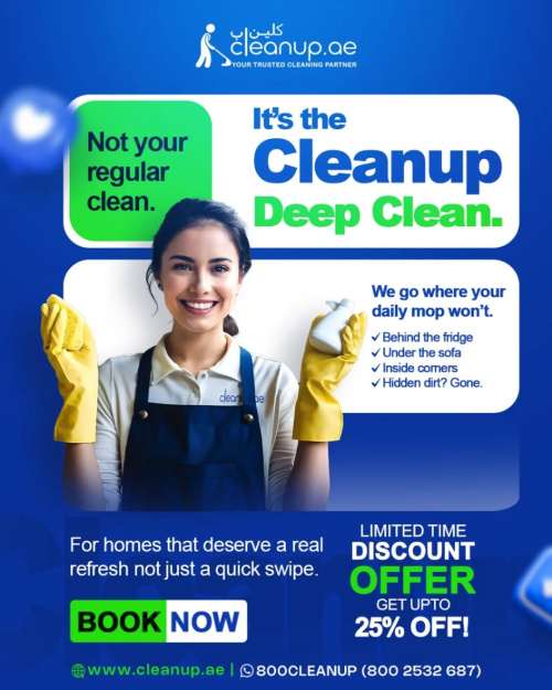 Professional Deep Cleaning Services in Dubai – Cleanup.ae