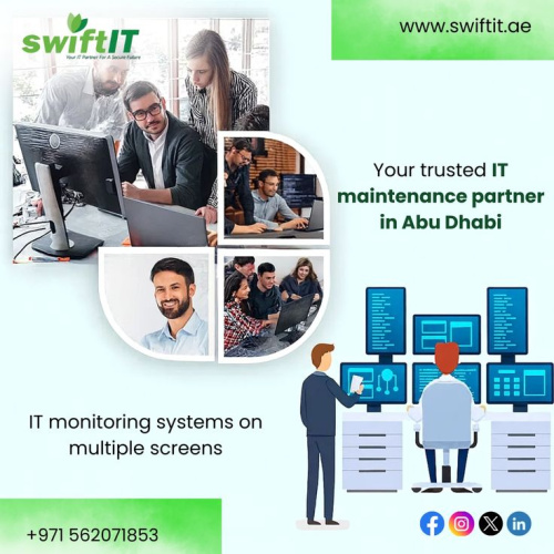 Trusted IT Solutions Company in Abu Dhabi - Swiftit.ae