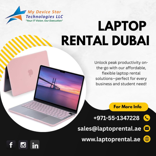 Need Business Laptop Hire in Dubai for Start-ups Pitches?