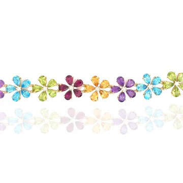 Luxury Dazzle Heart Ring - buy gold jewellery online UAE 