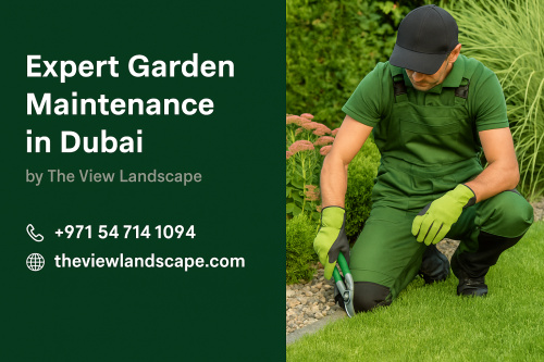 Garden maintenance services in Dubai