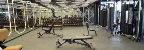 Gym Rubber Tile Floorings