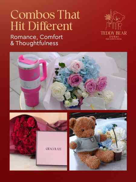 Teddy Bear Dubai — Send Love with Plush Bears & Elegant Flowers 🎁